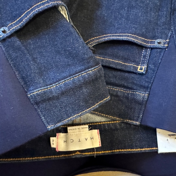 Hatch maternity slim jeans sz 32 NWT 94% cotton - Picture 5 of 7